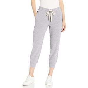 Amazon Essentials Franse Terry Fleece Capri Jogger Sweatpant voor dames,lichtgrijs Hei,S