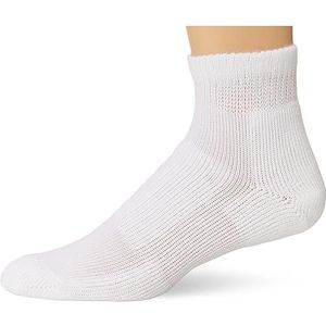 Thorlos Men's WMX Walking Thick Padded Ankle Sock, White, Medium