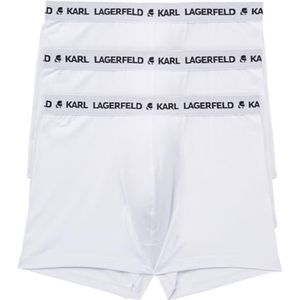 Karl Lagerfeld - Boxershorts - Zwart/Wit - 3 Pack