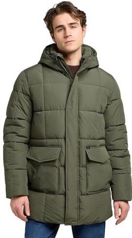 Lee MERCURY PUFFER JKT, olijfgrijs, L
