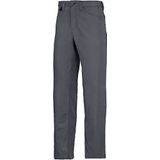 Snickers 64005800124 Service Chinos Grootte 124 in Staal Grijs