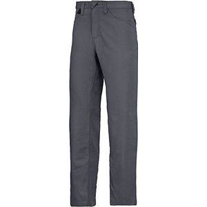 Snickers 64005800124 Service Chinos Grootte 124 in Staal Grijs
