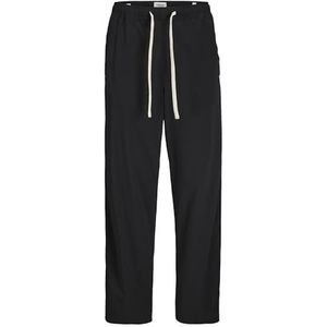 JACK & JONES - Broek - Zwart/Wit - Loosefit
