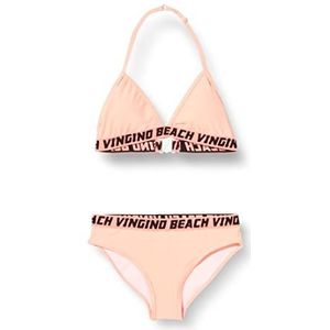 Vingino Zemra bikiniset voor meisjes, Neon Peach, 8 Jaren