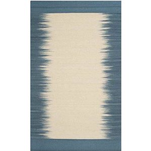 Safavieh Kelim-tapijt, KLM961 modern 120 x 180 cm Beige/lichtblauw