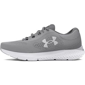 Under Armour UA Charged Rogue 4, Sneakers heren, Steel/White/Black, 44.5 EU