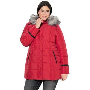 Ulla Popken Winterjas  robijnrood