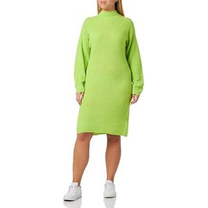 BOSS C_fagdasa gebreide jurk voor dames, Bright Yellow735, M