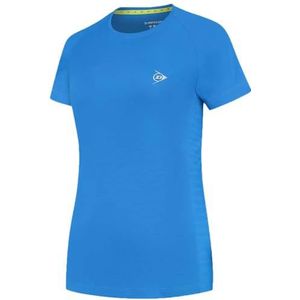 DUNLOP Club T-Shirt Met Ronde Hals voor Dames, Koningsblauw, XXL