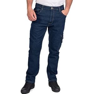 Lee Cooper Werkkleding Veiligheid Carpenter Stretch Denim Jeans Werkbroek, Lichtblauw, 32W/31R