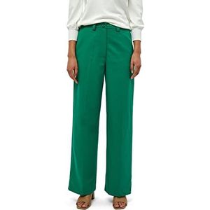 Peppercorn Ginette hoge taille wijde pijpen broek, groene broek vrouwen, lente broek voor vrouwen VK, maat 6, 3205 Helder Groen, 32
