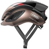 ABUS GameChanger racefietshelm - aerodynamische fietshelm met optimale ventilatie-eigenschappen voor mannen en vrouwen - koper/rood, maat L