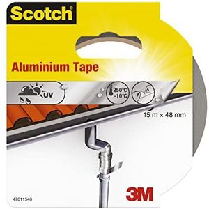 Scotch 47011548 Aluminium plakband (48 mm x 15 m) zilver