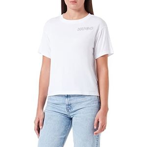 Hugo Boss Dames effen T-shirt, White100, XXL