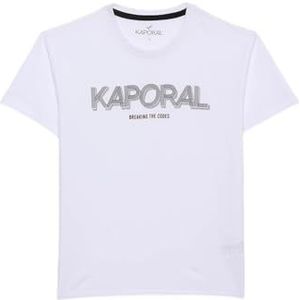 Kaporal Erwan T-shirt voor jongens, Wit, 10 Jaar