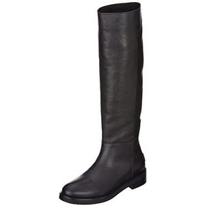 Shabbies Amsterdam Dames SHS0990 Grain Leather Knee High Boot, 1000, 37 EU