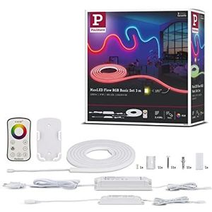 Paulmann 70966 MaxLED Flow Strip 27 watt LED strip basisset dimbaar 3 m RGB wit kunststof