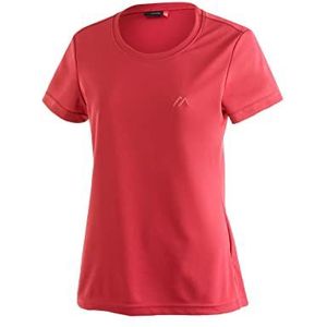 Maier Sports Dames T-shirt Waltraud, eenkleurig piqué-shirt met korte mouwen