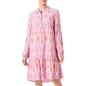 comma Jurk met allover print, 01B2, 38