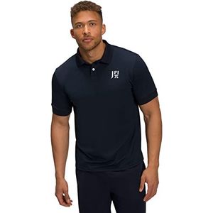 JP 1880 Jay-PI Poloshirt voor heren, golf, poloshirt met halflange mouwen, marineblauw, 5XL, marineblauw, 5XL