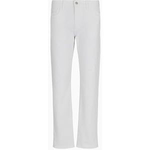 Armani Exchange Heren Essential, Tonal Logo Patch,Jeans, Wit, 26, wit, 26