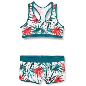 HAUTE PRESSION Meisje X9099 C01 T6a tweedelig badpak, meerkleurig, 6-16 jaar EU, Meerkleurig, 6-16 ans