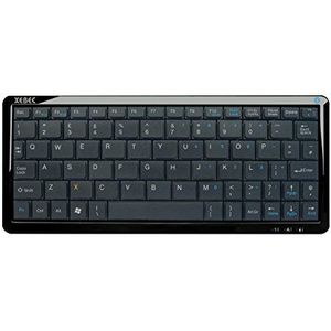 Xebec Tech Onyx Bluetooth-toetsenbord voor computer, zwart