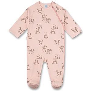 Sanetta Babymeisjes 221860 peuterpyjama voor kleine kinderen, faded roos, 50, roze, 50 cm