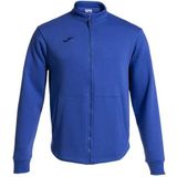 Joma - Confort - Sweat-shirt - Blauw - Katoen - Met Volle Rits