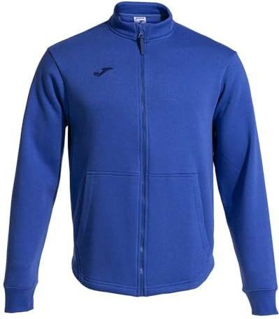 Joma - Confort - Sweat-shirt - Blauw - Katoen - Met Volle Rits