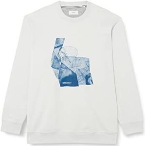 s.Oliver Big Size heren sweatshirts lange mouwen, grijs, 3XL