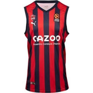Baskonia 1. Team 22/23 T-shirt, Jeugd, Uniseks, Blauw, 6