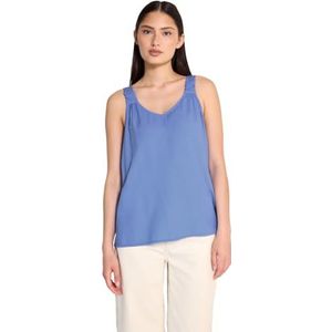 Street One Studio - Blouse - Blauw - Dames - Met Knoopdetail