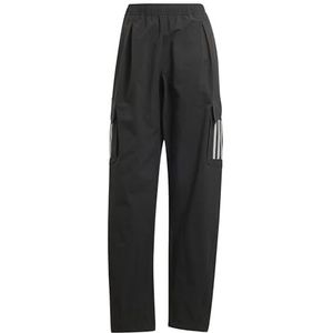 Adidas - Mercedes AMG Petronas F1 Team - Werkbroek - Zwart - Losse Pasvorm, Cargozakken, 93% Gerecycled Polyamide