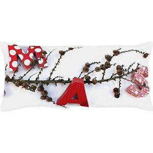 APELT 5015_35x50_30 kussen "5015 kerstmotief" ca. 35 x 50 cm, kleur 30, rood