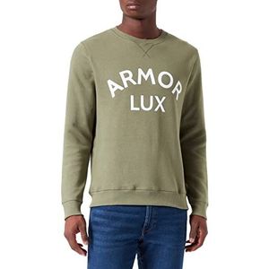 Armor Lux Sweatshirt rdc Erbe Bio, Militair/Armorlux, S Heren