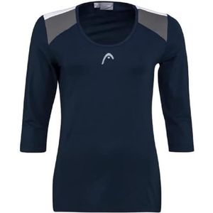 HEAD Club 22 Tech 3/4 Shirt Vrouwen