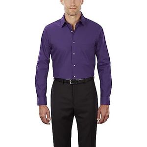 Van Heusen Overhemd voor heren, normale pasvorm, poplin, effen, 16.5"" Neck 34""-35"" Sleeve