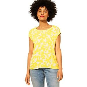 Street One T-shirt voor dames, Merry Yellow, 40