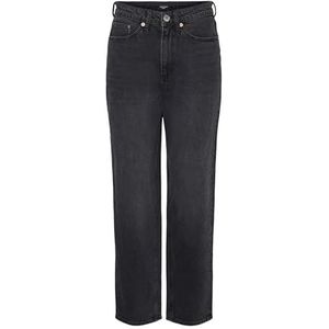 Vero Moda Vmtessa Hr Mom Jeans Ra220 Ga Noos, Donkergrijs denim, 26W x 32L