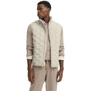 bugatti heren vest, 20-ecru, L