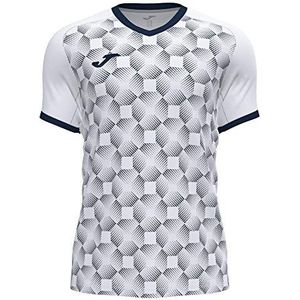 Joma - Supernova III - T-shirt - Navy White - Korte Mouwen - 100% Polyester