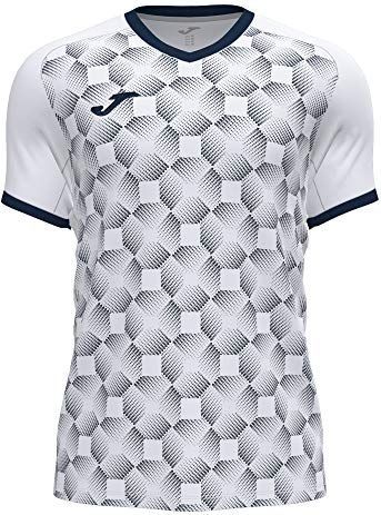 Joma - Supernova III - T-shirt - Navy White - Korte Mouwen - 100% Polyester