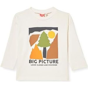 Koton Babyboys Lange Mouwen Crew Neck Bedrukt Katoen Sweatshirt, ecru(010), 9-12 Monate