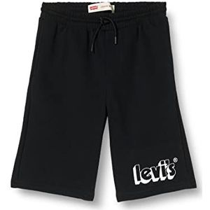 Levi's Shorts Lvb graphic jogger shorts, Zwart, 2 jaar