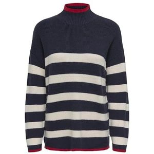 Only - Gebreide Trui - Hoog Te Sluiten Kraag - Lange Mouwen - Regular Fit