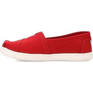 TOMS Unisex Kids Alpargata Core Loafer Flat, Rood, 37 EU