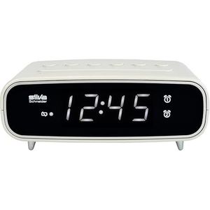 Silva Schneider - UR 1024 - Wekkerradio - Zwart - FM-PLL-radio