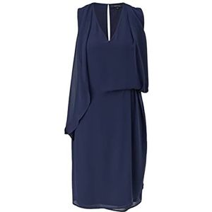 comma Jurk kort bijzondere gelegenheden, 5876 diepblauw, 38