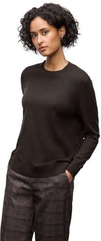 Street one - Dames pull - Maat S - Vrouwen - 17103 darkest b - Viscose